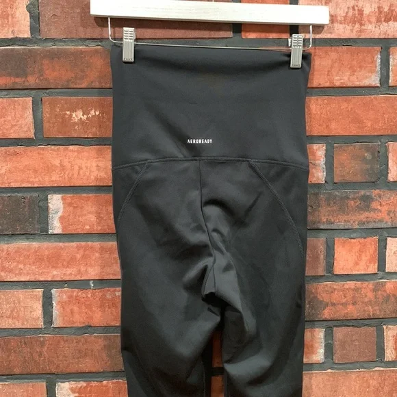 Adidas Maternity  High-Waisted Ankle Leggings - Picture 6 of 8